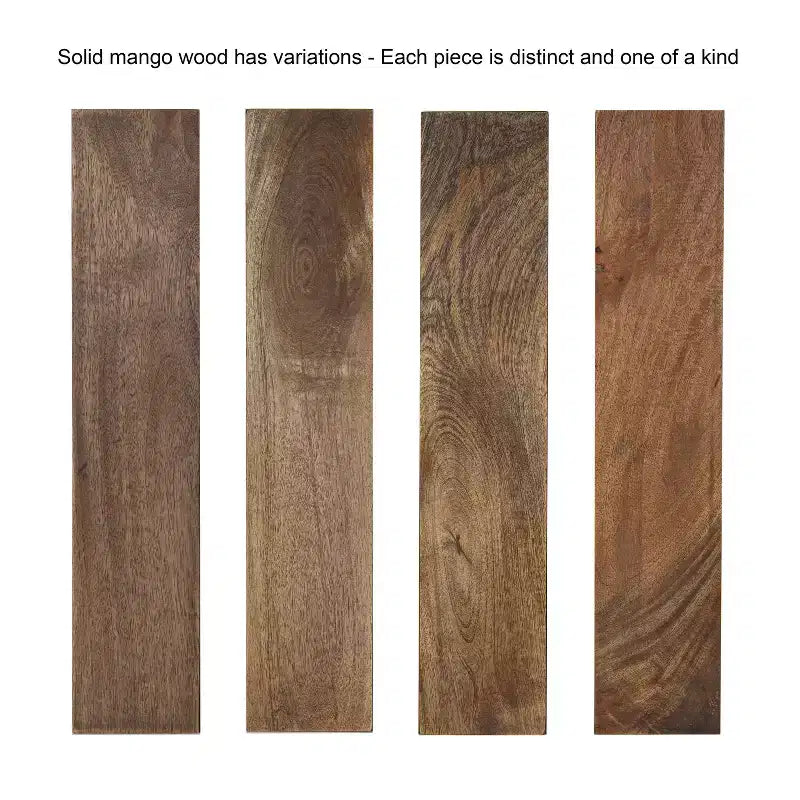 Table d'appoint ronde en bois avec plateau en marbre