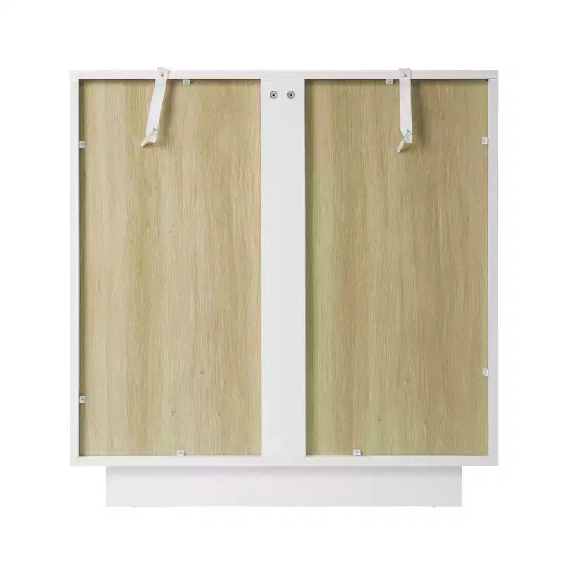 Armoire de rangement moderne avec portes en acrylique et étagère réglable