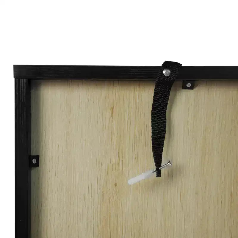 Armoire de rangement moderne avec portes en acrylique et étagère réglable